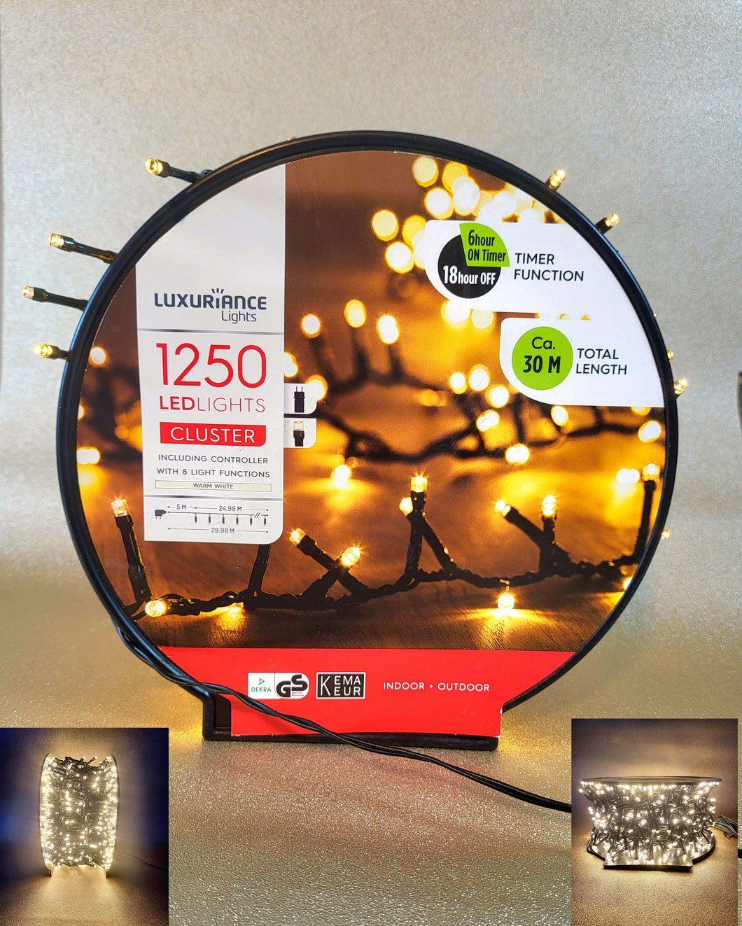 Guirlande 1250 LED Luxuriance Lights